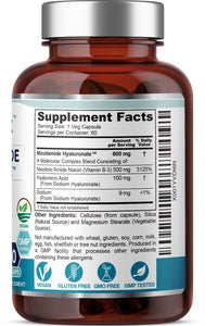 Nicotinamide Hyaluronate 600 mg | Vegetarian Capsules | TheCatalog