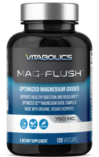 Load image into Gallery viewer, Vitabolics Mag Flush 750 mg 120 Vcaps