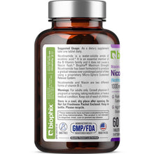 Load image into Gallery viewer, Nicotinamide Extra Strength 1000 mg 60 Tablets