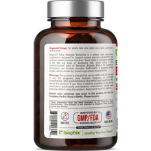 Load image into Gallery viewer, Biophix Berberine 22500 mg Supplement Facts Label BioPerine Enhanced Absorption