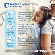 Load image into Gallery viewer, Biophix Oxy-Lax 750 mg 120 Vegetarian Capsules - Gentle Natural Stool Softener Detoxification Support