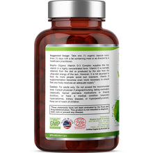 Load image into Gallery viewer, biophix Organic Vitamin D-3 Complex 10000 IU 180 Vegetarian Capsules with Turmeric