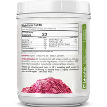 Load image into Gallery viewer, Biophix Tart Cherry Powder USDA Organic 20:1 Extract 6.35 oz 180g - Joint Health Sleep Support Antioxidant Superfood