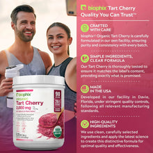 Load image into Gallery viewer, Biophix Tart Cherry Powder USDA Organic 20:1 Extract 6.35 oz 180g - Joint Health Sleep Support Antioxidant Superfood