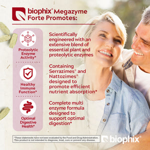 biophix Megazyme Forte Optimized 200 Tablets