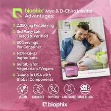 Load image into Gallery viewer, Myo &amp; D-Chiro Inositol 2,050 mg with Vitamin D3 and Folate 4.4 oz