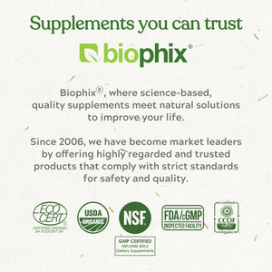 biophix D-mannose USDA Organic 1500 mg 200 Vegetarian Capsules