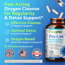 Load image into Gallery viewer, Biophix Oxy-Lax 750 mg Magnesium Oxide Gentle Stool Softener Colon Cleanse Support