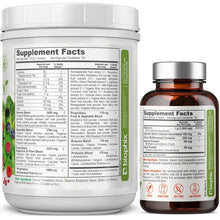 Load image into Gallery viewer, Phytoberry Greens Superfood Powder Berry Flavor 10 oz with Free Vitamin C-1000 30 Tablets