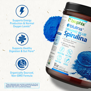 Blue Spirulina USDA Organic 10 oz