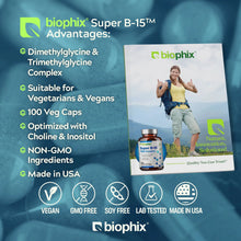 Load image into Gallery viewer, Super B-15 Complex 100 Vegetarian Capsules