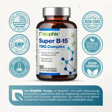 Load image into Gallery viewer, Super B-15 Complex 100 Vegetarian Capsules