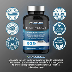 Vitabolics Mag Flush 750 mg 120 Vcaps