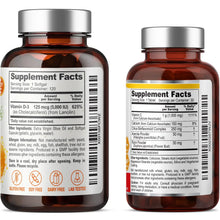 Load image into Gallery viewer, Vitamin D-3 5000 IU High-Potency 120 Softgels - Free Vitamin C-1000 30 Tablets