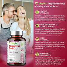 Load image into Gallery viewer, biophix Megazyme Forte Optimized 200 Tablets