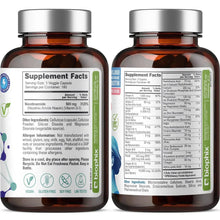 Load image into Gallery viewer, biophix Nicotinamide 500 mg 180 Vcaps Plus Hair Skin and Nails 180 Caplets Skin Kit