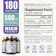 Load image into Gallery viewer, Biophix Nicotinamide B3 Vitamin Skin Clarity Cellular Repair Aging Wellness Support