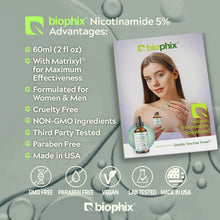 Load image into Gallery viewer, biophix Nicotinamide Age-Defying Liquid Serum 2 oz