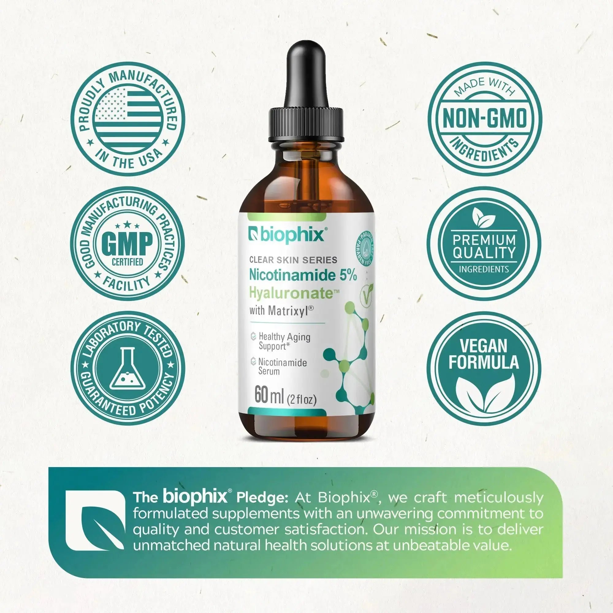 biophix Nicotinamide Age-Defying Liquid Serum 2 oz