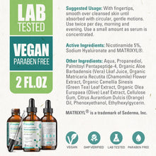 Load image into Gallery viewer, biophix Nicotinamide Age-Defying Liquid Serum 2 oz