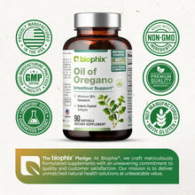 Load image into Gallery viewer, biophix Oil of Oregano 90 Softgels with Fennel and Ginger Oil