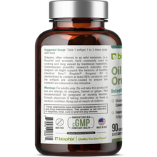 Load image into Gallery viewer, biophix Oil of Oregano 90 Softgels with Fennel and Ginger Oil
