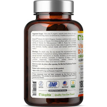 Load image into Gallery viewer, Biophix Vitamin D3 K2 Turmeric Lifestyle Daily Supplement Bone Cardiovascular Wellness