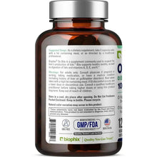 Load image into Gallery viewer, biophix Ox Bile 1000 mg with BioPerine 120 Veggie Capsules