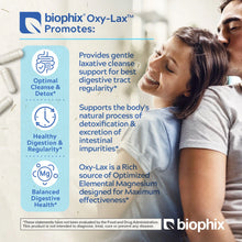 Load image into Gallery viewer, biophix Oxy-Lax 750 mg 120 Vegetarian Capsules