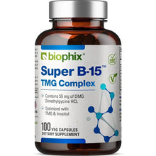 Load image into Gallery viewer, biophix Super B-15 Complex 100 Vegetarian Capsules