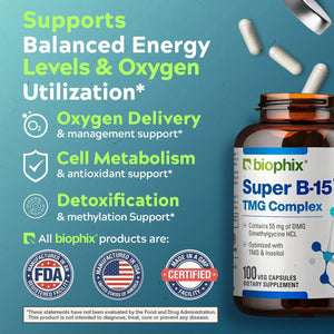 biophix Super B-15 Complex 100 Vegetarian Capsules