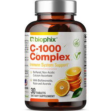 Load image into Gallery viewer, biophix Vitamin C-1000 mg High-Potency 30 Tablets