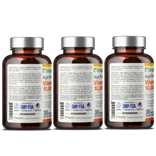 Load image into Gallery viewer, biophix Vitamin D-3 10000 IU High-Potency 380 Softgels - 3 Pack