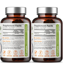 Load image into Gallery viewer, biophix Vitamin K2 MK-7 High-Potency 100 mcg 60 Vegetarian Capsules - 2 Pack