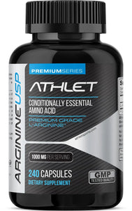 Athlet L-Arginine USP 1000 mg 240 Capsules