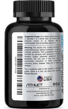 Load image into Gallery viewer, Athlet L-Arginine 1000 mg 240 Capsules
