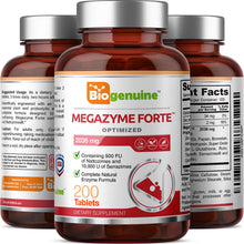 Load image into Gallery viewer, Megazyme Forte Optimized Complex 200 Tablets