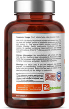 Load image into Gallery viewer, Biogenuine PSK-16 Natural Mushroom Blend 1070 mg 120 Tablets