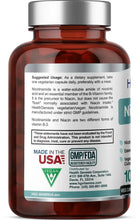 Load image into Gallery viewer, Health Genesis Nicotinamide 500 mg 100 Vegetarian Capsules