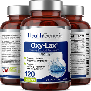 Oxy-Lax 750 mg 120 Vegetarian Capsules