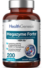 Load image into Gallery viewer, Megazyme Forte Complete Natural Enzyme Formula 200 Tablets