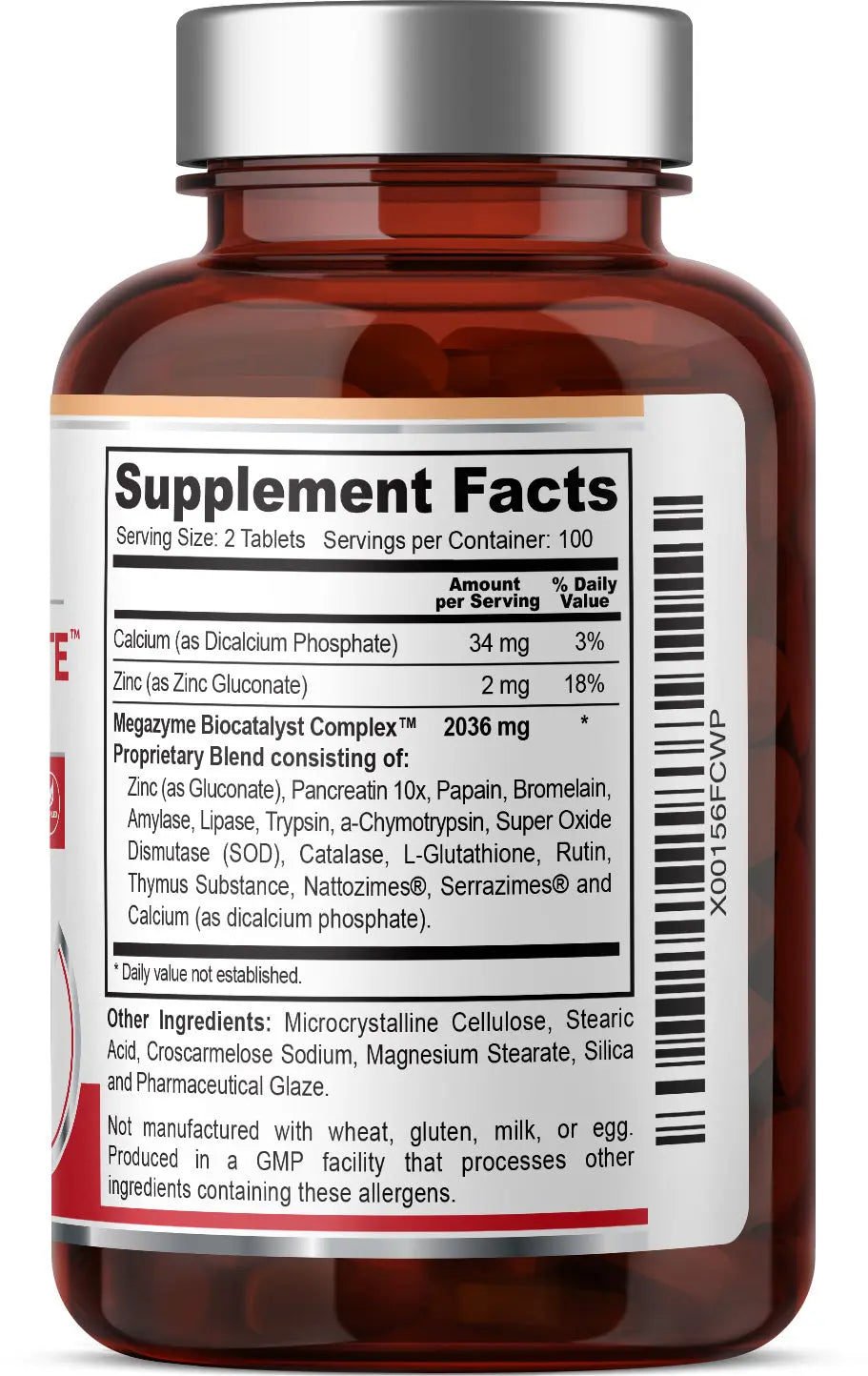 Megazyme Forte Optimized Complex 200 Tablets