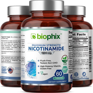 Nicotinamide Maximum Strength 1500 mg | Tablets | TheCatalog