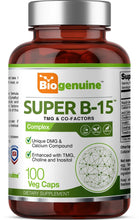 Load image into Gallery viewer, Super B-15 Complex 100 Vegetarian Capsules